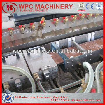 wood plastic wpc decking/fence/wall panel manufacturing machine wpc machine